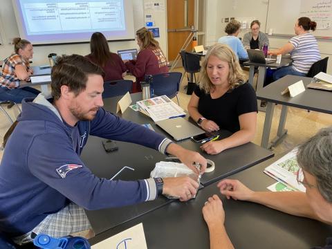 BELS in NH teachers during Summer Institute 2021