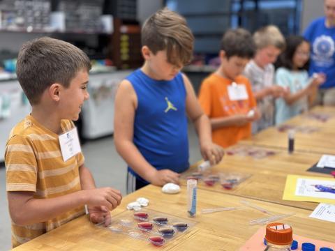 keepers campers making hearts